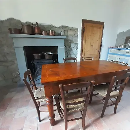 Tatil Evi Breathtaking Stone House San Salvatore (Piacenza)